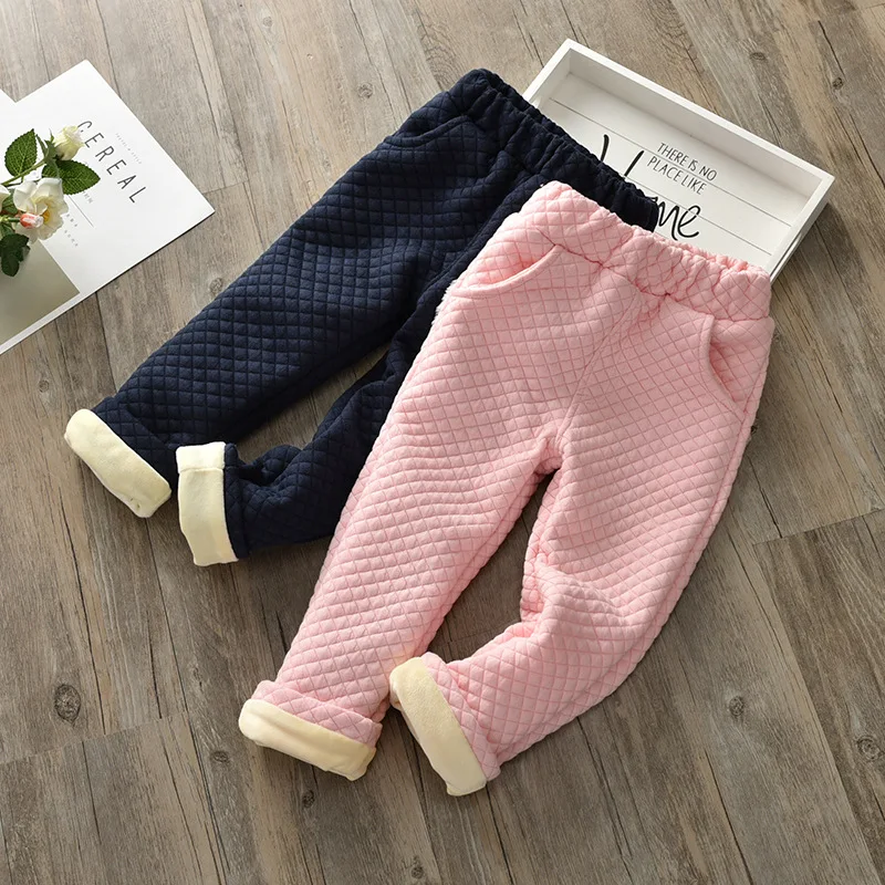 2018 Winter Baby Girls Thick Pants Children Casual Fleece Pants with pockets Kids Full Length Pants Girls Cozy Winter Warm Pants
2018 Winter Baby Girls Thick Pants Children Casual Fleece Pants with pockets Kids Full Length Pants Girls Cozy Winter Warm Pants