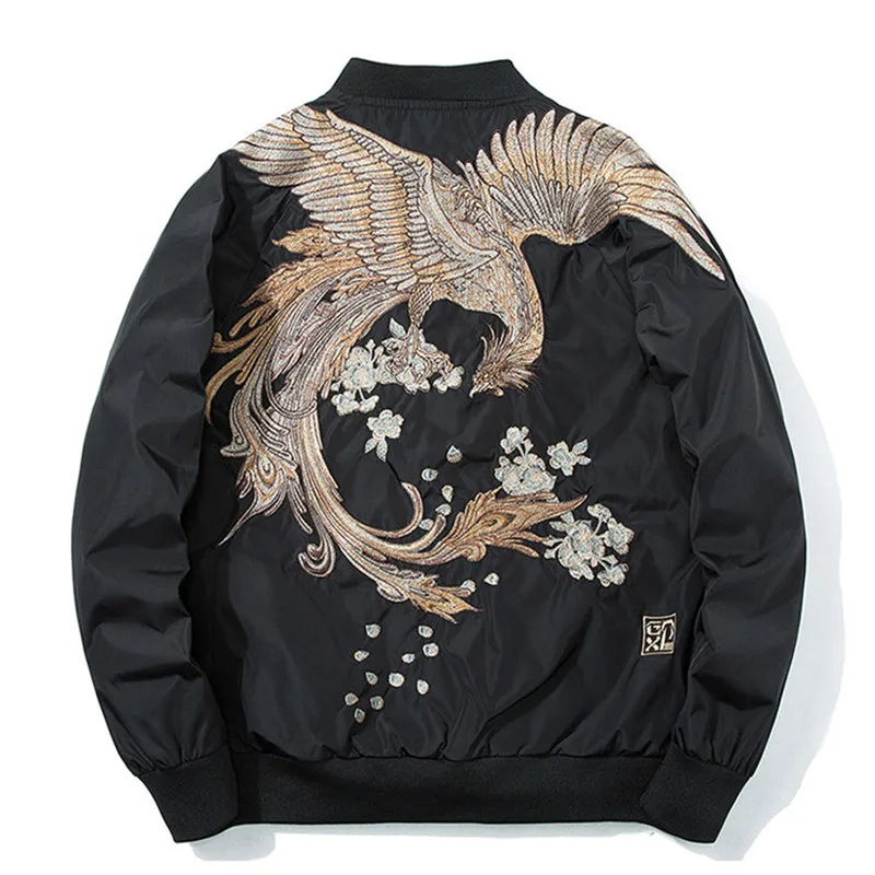 Japanese embroidered jacket Fashion new Bomber Jackets winter warm Coat Mens Pilot windbreaker Jackets Male autumn Thin Coats
Japanese embroidered jacket Fashion new Bomber Jackets winter warm Coat Mens Pilot windbreaker Jackets Male autumn Thin Coats