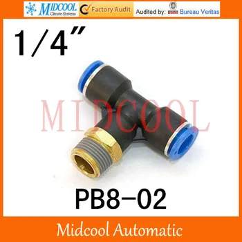 Quick connector PB8-02,8mm to 1/4" Threaded three-way pipe, brass pneumatic components,air fitting
Quick connector PB8-02,8mm to 1/4" Threaded three-way pipe, brass pneumatic components,air fitting