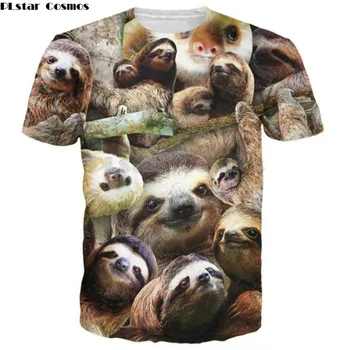 PLstar Cosmos Drop shipping 2019 summer Fashion Men Women t shirt animal sloth Collage 3D Print casual T shirts
PLstar Cosmos Drop shipping 2019 summer Fashion Men Women t shirt animal sloth Collage 3D Print casual T shirts