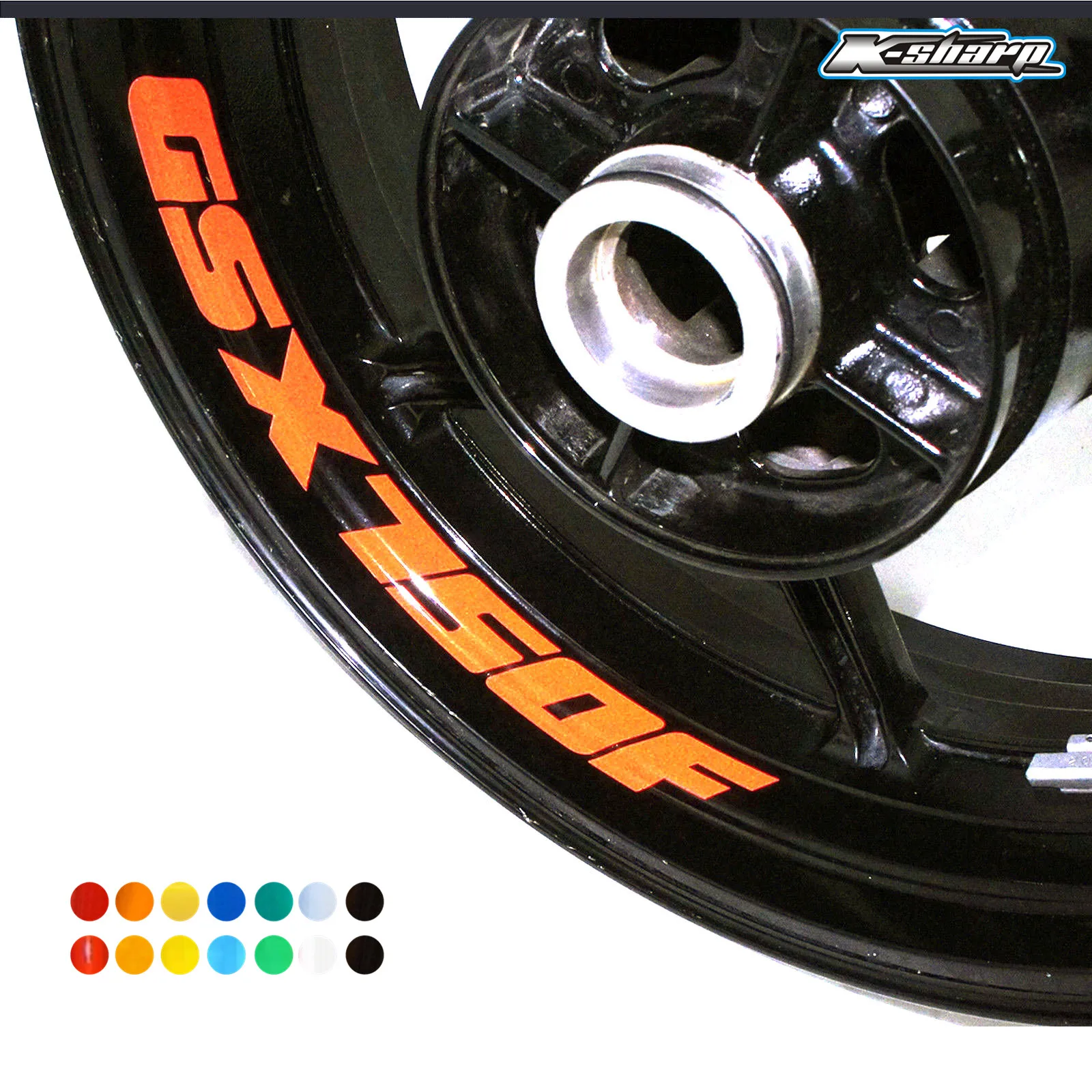8 X custom inner GSX750F rim decals wheel decoration reflective Sticker stripes Fit SUZUKI GSX 750F
8 X custom inner GSX750F rim decals wheel decoration reflective Sticker stripes Fit SUZUKI GSX 750F