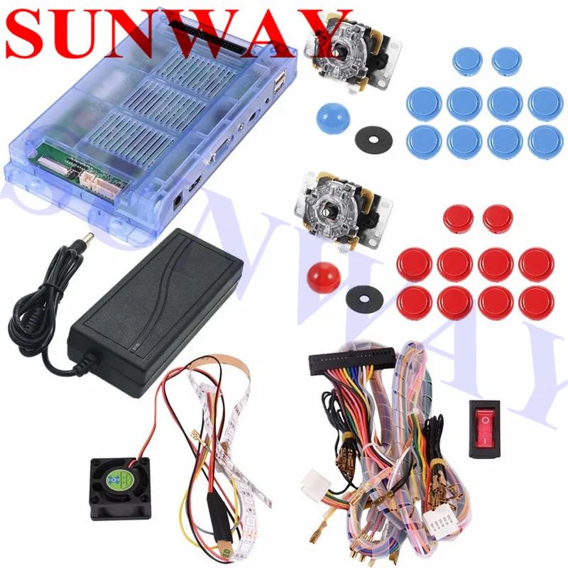 Free shipping 1388 in 1 Games 5S Arcade Machine Console 2 Players Sticks DIY Kit Bundle with Power Cord+Harness
Free shipping 1388 in 1 Games 5S Arcade Machine Console 2 Players Sticks DIY Kit Bundle with Power Cord+Harness
