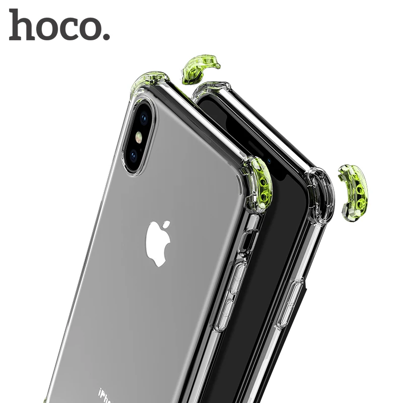 HOCO Shockproof Bumper Transparent Silicone Phone Case For iPhone X XS XR XS Max Clear Protection Back Cover With Airbag
HOCO Shockproof Bumper Transparent Silicone Phone Case For iPhone X XS XR XS Max Clear Protection Back Cover With Airbag