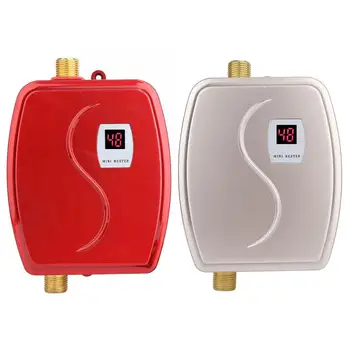 110V 3000W Electric Tankless Instant Water Heater Temperature Bathroom Self-checking Automatically Safety Thermostat LCD
110V 3000W Electric Tankless Instant Water Heater Temperature Bathroom Self-checking Automatically Safety Thermostat LCD