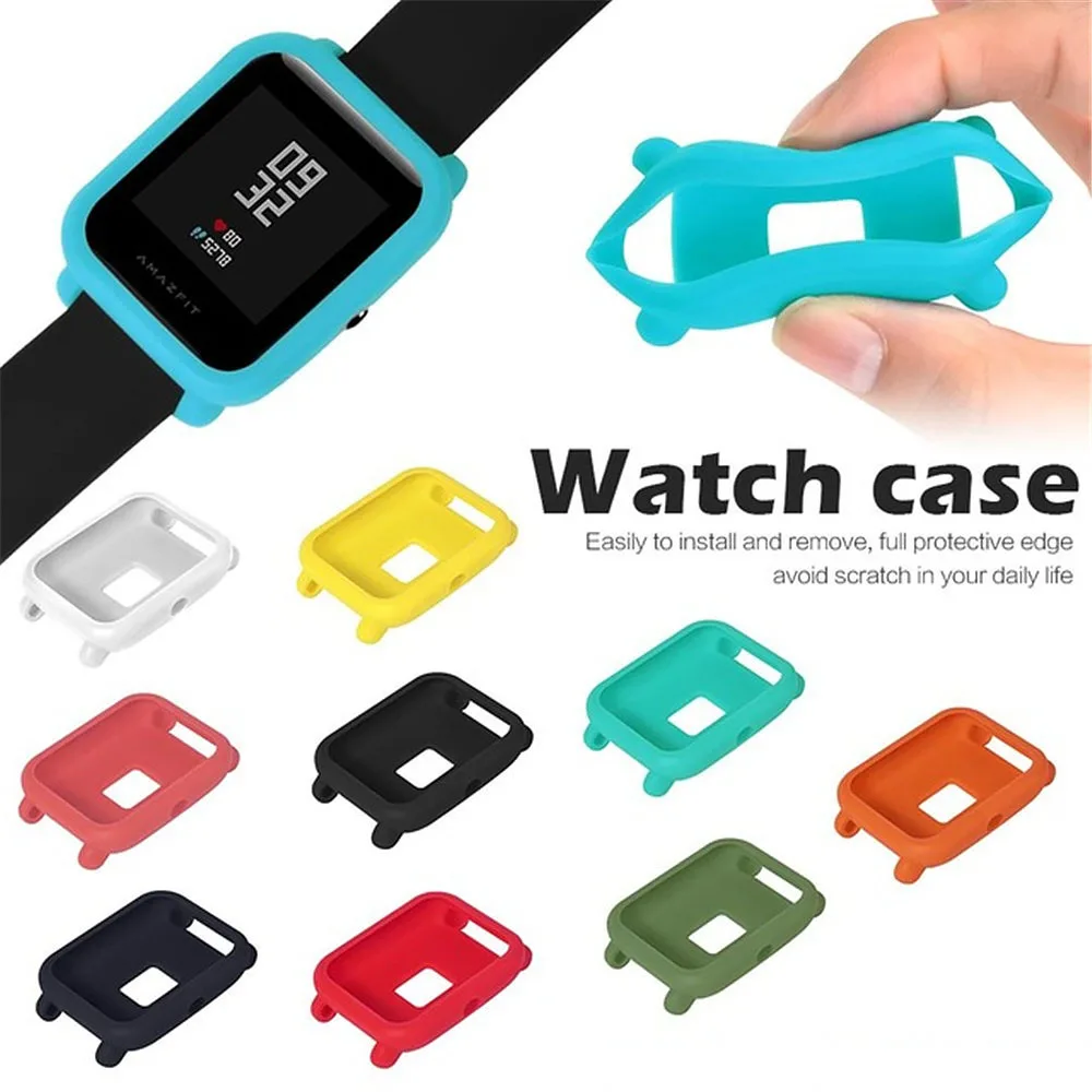 Smart Accessories Protector Frame Colorful Case Cover Shell for xiaomi Huami amazfit bip Pace Youth Watch Soft Silicone Frame
Smart Accessories Protector Frame Colorful Case Cover Shell for xiaomi Huami amazfit bip Pace Youth Watch Soft Silicone Frame
