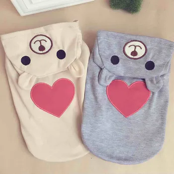 Hoodies Outfit Love Bear Pattern Dog Costume Pajamas 1 PC Dogs Winter Clothes Puppy Coat Pet Dog Clothes Cotton
Hoodies Outfit Love Bear Pattern Dog Costume Pajamas 1 PC Dogs Winter Clothes Puppy Coat Pet Dog Clothes Cotton