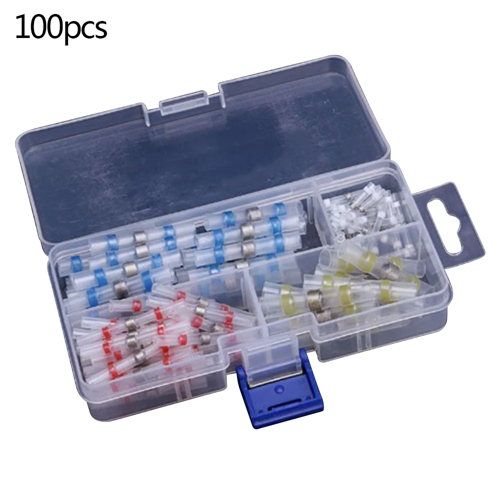 Waterproof Solder Seal Heat Shrink Butt Connectors Soldering Sleeve Wire Connector Cable Terminal Electrical Connector 50/100PCS
Waterproof Solder Seal Heat Shrink Butt Connectors Soldering Sleeve Wire Connector Cable Terminal Electrical Connector 50/100PCS
