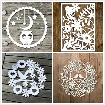 YaMinSanNiO Naifumodo Floral Circle Dies Owl Moon Lovebird Metal Cutting for Craft Dies Scrapbooking Album Embossing Stencil
YaMinSanNiO Naifumodo Floral Circle Dies Owl Moon Lovebird Metal Cutting for Craft Dies Scrapbooking Album Embossing Stencil