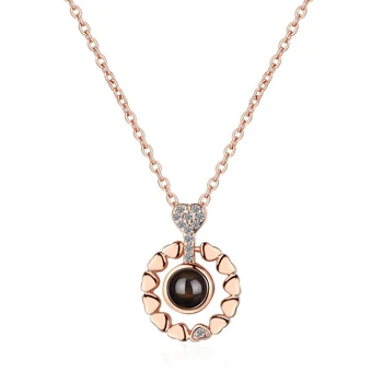 Sole Memory 100 Languages I Love You Hot Projection Visible 925 Sterling Silver Clavicle Chain Female Necklace SNE435
Sole Memory 100 Languages I Love You Hot Projection Visible 925 Sterling Silver Clavicle Chain Female Necklace SNE435