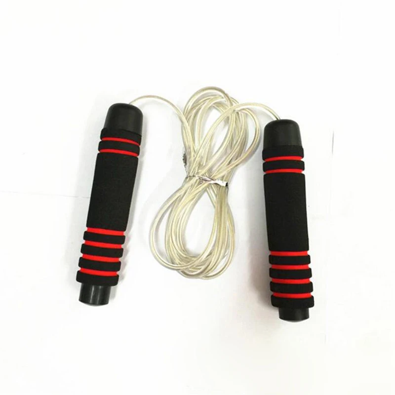 Cross Fit Ultra Speed Original Cable Wire Skipping Adjustable Jump Rope Home Gym Fitness Cross Fit Training Jump Rope S292
Cross Fit Ultra Speed Original Cable Wire Skipping Adjustable Jump Rope Home Gym Fitness Cross Fit Training Jump Rope S292