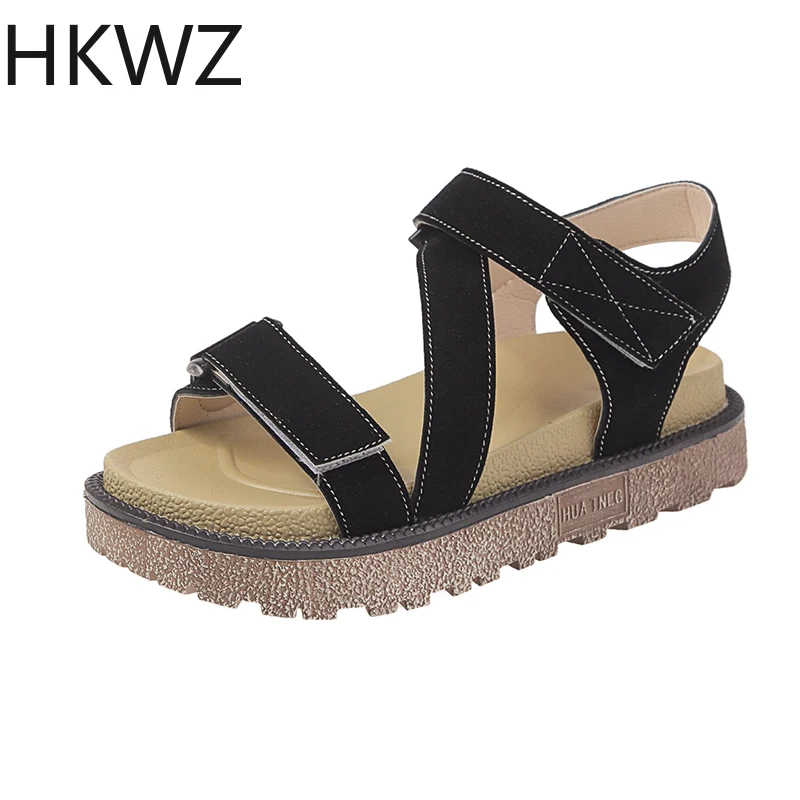2019 summer new Korean version of the Roman sandals female open toe thick bottom large size fashion wild women's sandals
2019 summer new Korean version of the Roman sandals female open toe thick bottom large size fashion wild women's sandals