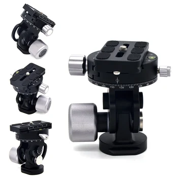 Professional VH-10 360-degree Panoramic ball head Aviation Aluminum Panoramic ball head with built-in 1/4 "to 3/8" adapter screw
Professional VH-10 360-degree Panoramic ball head Aviation Aluminum Panoramic ball head with built-in 1/4 "to 3/8" adapter screw