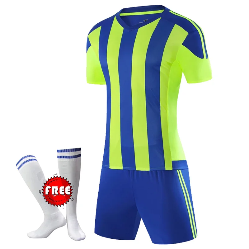 Free Football Socks Kids Football Kits Boys Soccer Sets Jersey Uniforms Child Futbol Sport Training Running Suits Short Sleeved
Free Football Socks Kids Football Kits Boys Soccer Sets Jersey Uniforms Child Futbol Sport Training Running Suits Short Sleeved