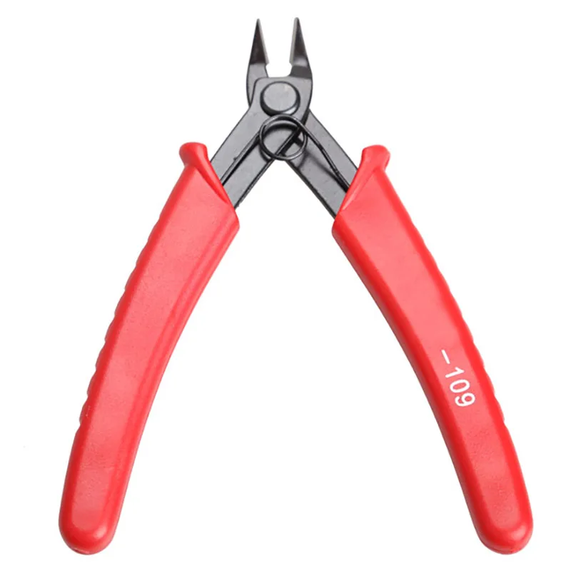Red Handle Mini 5 inch Electrical Wire Cable Plier Cutters Cutting Side Snips Flush Pliers Nipper Hand Tools Herramientas
Red Handle Mini 5 inch Electrical Wire Cable Plier Cutters Cutting Side Snips Flush Pliers Nipper Hand Tools Herramientas