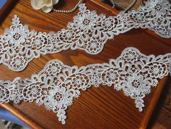 12cm wide-6yards/lot Diy Craft Off -White Water soluble Embroidered Lace Trim Venise Lace Trim Lace Ribbon Lovely
12cm wide-6yards/lot Diy Craft Off -White Water soluble Embroidered Lace Trim Venise Lace Trim Lace Ribbon Lovely