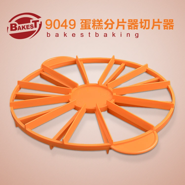 9049 BAKEST ABS Material Cake Slicer Bread Cutting Tools 10 / 12 Piece Equal Portion Cake Separator
9049 BAKEST ABS Material Cake Slicer Bread Cutting Tools 10 / 12 Piece Equal Portion Cake Separator
