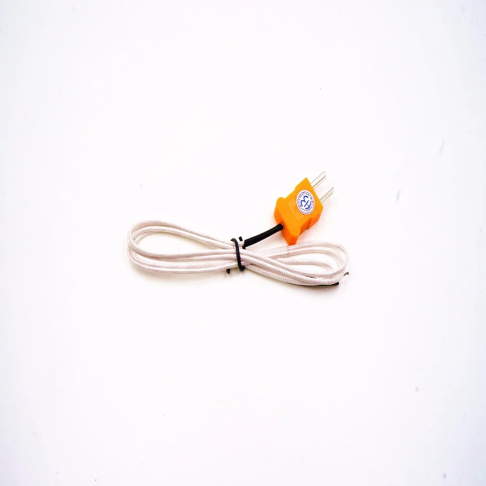 WHCYonline TP-01 TP01 TP 01 K-type Test Length Wire Temperature Thermocouple Sensor Probe Tester line Hot 100cm 1pcs
WHCYonline TP-01 TP01 TP 01 K-type Test Length Wire Temperature Thermocouple Sensor Probe Tester line Hot 100cm 1pcs