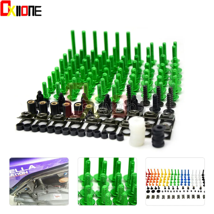 Universal Motorcycle Accessories Fairing Bolts Screw Kit For Suzuki BANDIT1200/S 01-06 BANDIT1250/S/F 06-15 GS1200SS 01-02
Universal Motorcycle Accessories Fairing Bolts Screw Kit For Suzuki BANDIT1200/S 01-06 BANDIT1250/S/F 06-15 GS1200SS 01-02