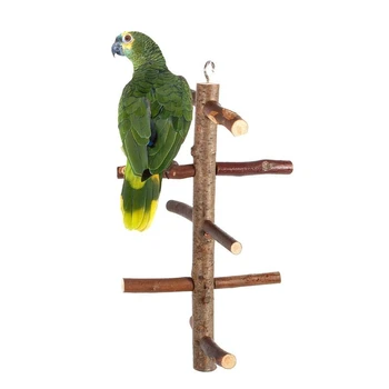 CSS Bird Perch Natural Wood Bark Rotating Ladder Parrot Cage Stand Toy For Budgies Parakeet Cockatiel Cockatoo Conure Lovebird
CSS Bird Perch Natural Wood Bark Rotating Ladder Parrot Cage Stand Toy For Budgies Parakeet Cockatiel Cockatoo Conure Lovebird