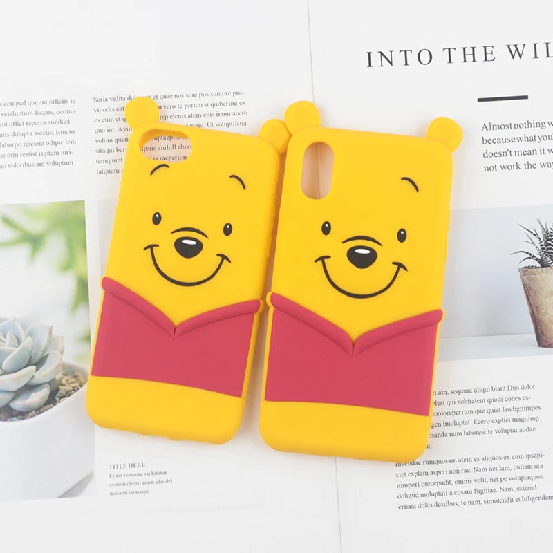 3D Cartoon Bear Case for iPhone 6 6s 7 8 Plus X XR XS Max Cute Animal Phone Back Silicon Cover
3D Cartoon Bear Case for iPhone 6 6s 7 8 Plus X XR XS Max Cute Animal Phone Back Silicon Cover