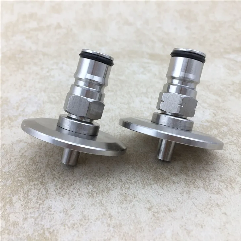 1.5"Tri Clamp to Ball Lock Post, SS304 Sanitary Brewer Fitting, 50.5mm OD ferrule for SS conical fermenter pressure transfer
1.5"Tri Clamp to Ball Lock Post, SS304 Sanitary Brewer Fitting, 50.5mm OD ferrule for SS conical fermenter pressure transfer