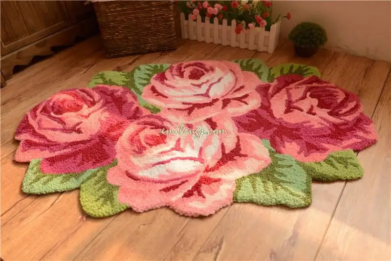 floor carpet table living room bedroom wedding Carpet - fashion handmade big four pink roses 200 * 120cm cheap floor rug
floor carpet table living room bedroom wedding Carpet - fashion handmade big four pink roses 200 * 120cm cheap floor rug