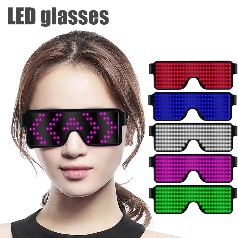New 8 Modes Quick Flash Led Party Glasses USB charge Luminous Glasses Christmas Concert light Toys Dropshipping
New 8 Modes Quick Flash Led Party Glasses USB charge Luminous Glasses Christmas Concert light Toys Dropshipping