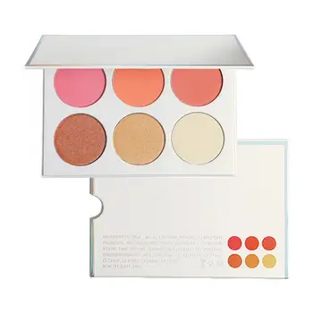 6-color Shimmer Matte Blush Palette Brighten Skin Color Lasting Waterproof Colorfast Blusher
6-color Shimmer Matte Blush Palette Brighten Skin Color Lasting Waterproof Colorfast Blusher
