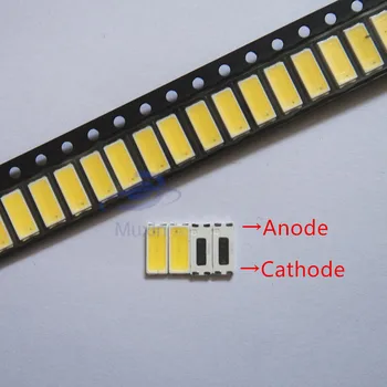 500pcs /lot FOR repair Samsung tcl LCD TV LED backlight Article lamp SMD LEDs 7030 6V Cold white light emitting diode
500pcs /lot FOR repair Samsung tcl LCD TV LED backlight Article lamp SMD LEDs 7030 6V Cold white light emitting diode