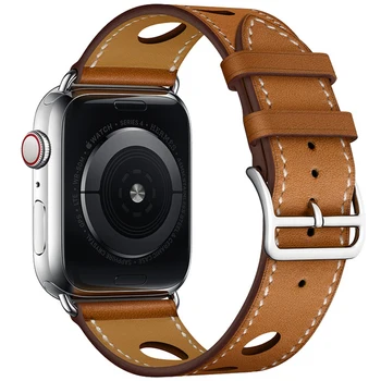 Kraft First Layer Strap For Apple Watch 1/2/3/4 Real Leather Delicate Touch Multicolor Breathable Circle Strap 38/40/42/44mm
Kraft First Layer Strap For Apple Watch 1/2/3/4 Real Leather Delicate Touch Multicolor Breathable Circle Strap 38/40/42/44mm