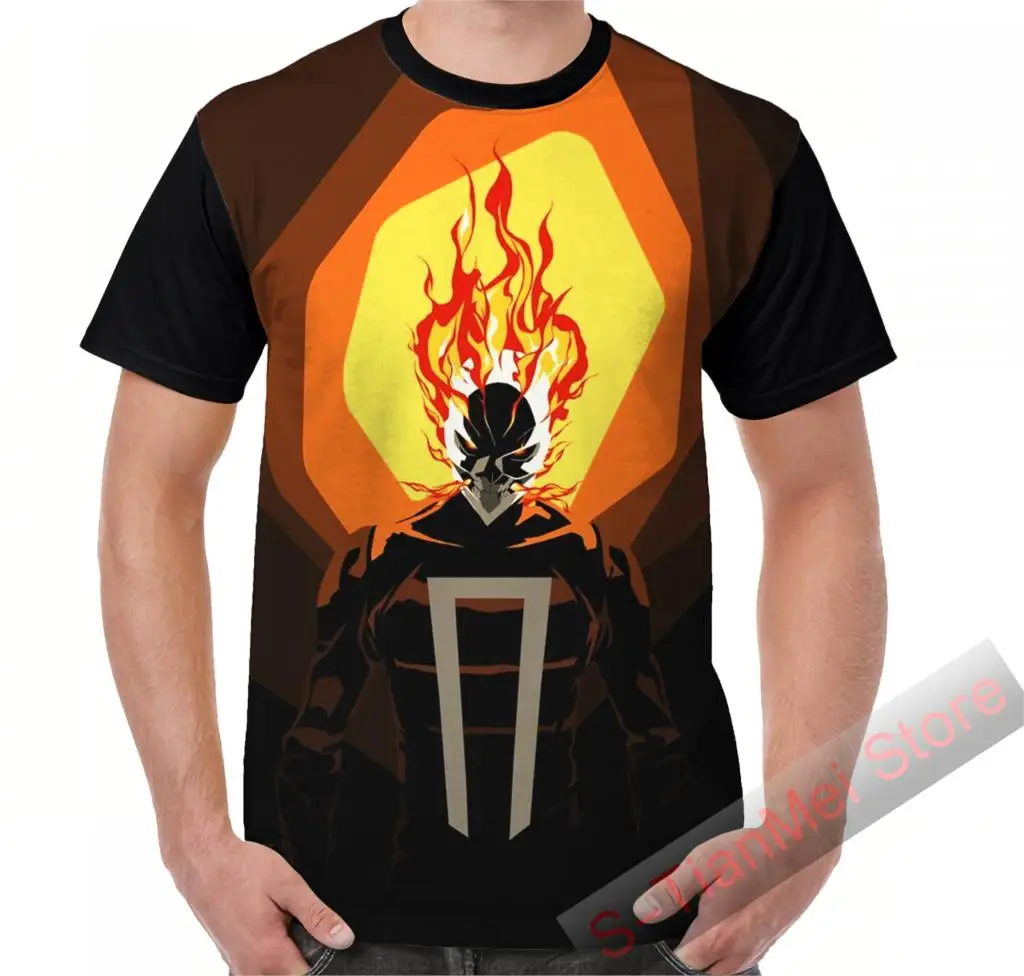 Summer Graphic t shirt men tops tees Ghost Rider printed women funny T-Shirt Short Sleeve Casual tshirts
Summer Graphic t shirt men tops tees Ghost Rider printed women funny T-Shirt Short Sleeve Casual tshirts