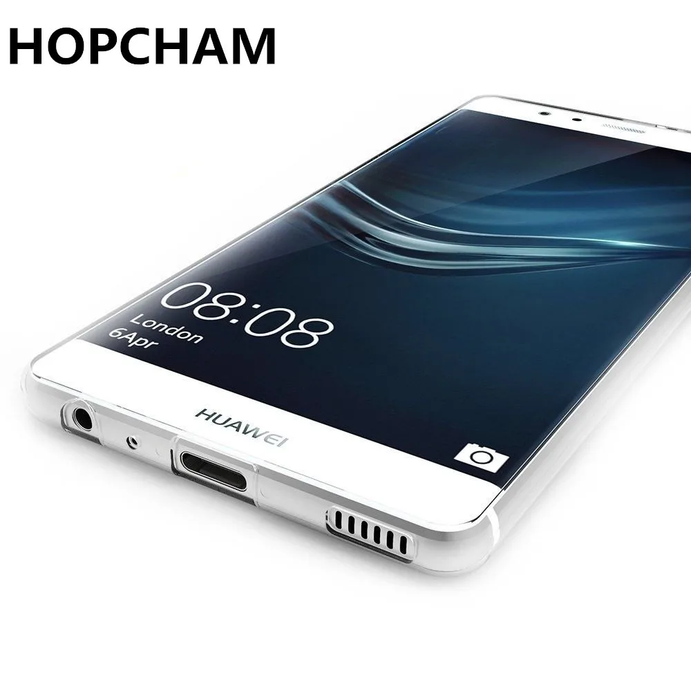 Роскошный мягкий ТПУ Ультра Кристально чистый чехол для Huawei P9 P8 lite 2017 Honor 8