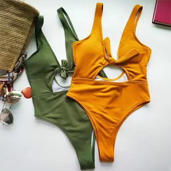 2018 new sexy high elasticity hollow bikinis online Women's backless solid color bikini swimwear
2018 new sexy high elasticity hollow bikinis online Women's backless solid color bikini swimwear