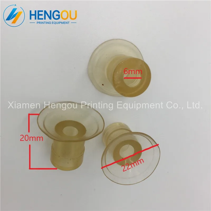 100 pieces Roybi machine rubber suckers OD 22mm ID 6mm Height 20mm Ryobi offset printing rubber sucker 20x22x6mm
100 pieces Roybi machine rubber suckers OD 22mm ID 6mm Height 20mm Ryobi offset printing rubber sucker 20x22x6mm
