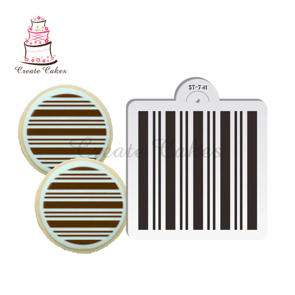 Stripes Cookie/Cake Stencil Wedding Cake Plastic Template Mold Fondant Airbrush Stencil Decorating Mould Baking Tools ST-741
Stripes Cookie/Cake Stencil Wedding Cake Plastic Template Mold Fondant Airbrush Stencil Decorating Mould Baking Tools ST-741