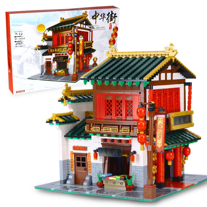 01001 Creative Chinese Style The Chinese Silk and Satin Set Educational Building Blocks Toys for Kids gifts Compatible With Lego
01001 Creative Chinese Style The Chinese Silk and Satin Set Educational Building Blocks Toys for Kids gifts Compatible With Lego