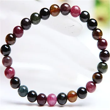 6.5mm Natural Tourmaline Gemstone Crystal Round Bead Stretch Bracelet For Women Female
6.5mm Natural Tourmaline Gemstone Crystal Round Bead Stretch Bracelet For Women Female