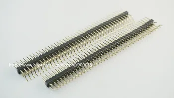 20 pcs 2x40 P 80 Pin 2.0 mm Pin Header Male SMT SMD Right Angle Dual Row double rows Surface Mount PCB gold plate Rohs Lead Free
20 pcs 2x40 P 80 Pin 2.0 mm Pin Header Male SMT SMD Right Angle Dual Row double rows Surface Mount PCB gold plate Rohs Lead Free
