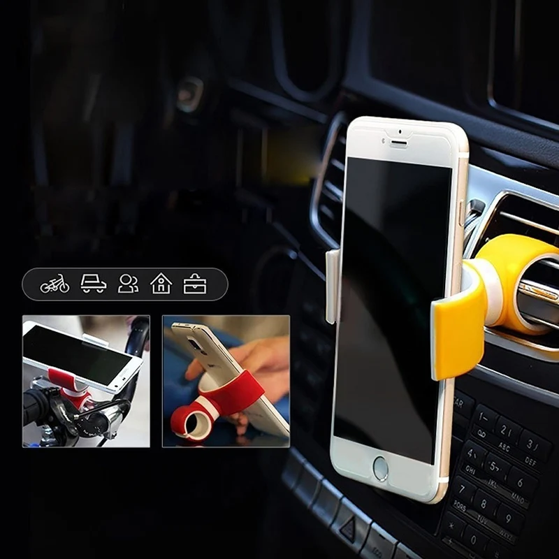 Phone Mount Car Air Vent Holder for Cell Phone GPS Universal Car Bracket Mounts & Holder Car Mount 360 Degrees Adjutable Stand
Phone Mount Car Air Vent Holder for Cell Phone GPS Universal Car Bracket Mounts & Holder Car Mount 360 Degrees Adjutable Stand