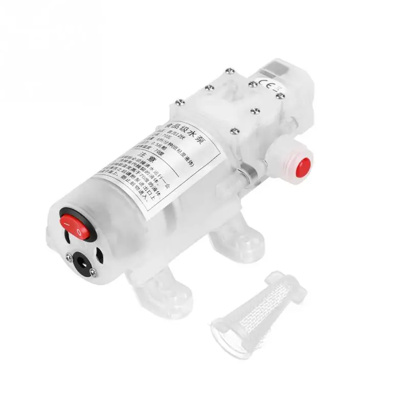DC 12V 70W Food Grade Self-priming Diaphragm Water Pump with Switch Tools Accessory
DC 12V 70W Food Grade Self-priming Diaphragm Water Pump with Switch Tools Accessory