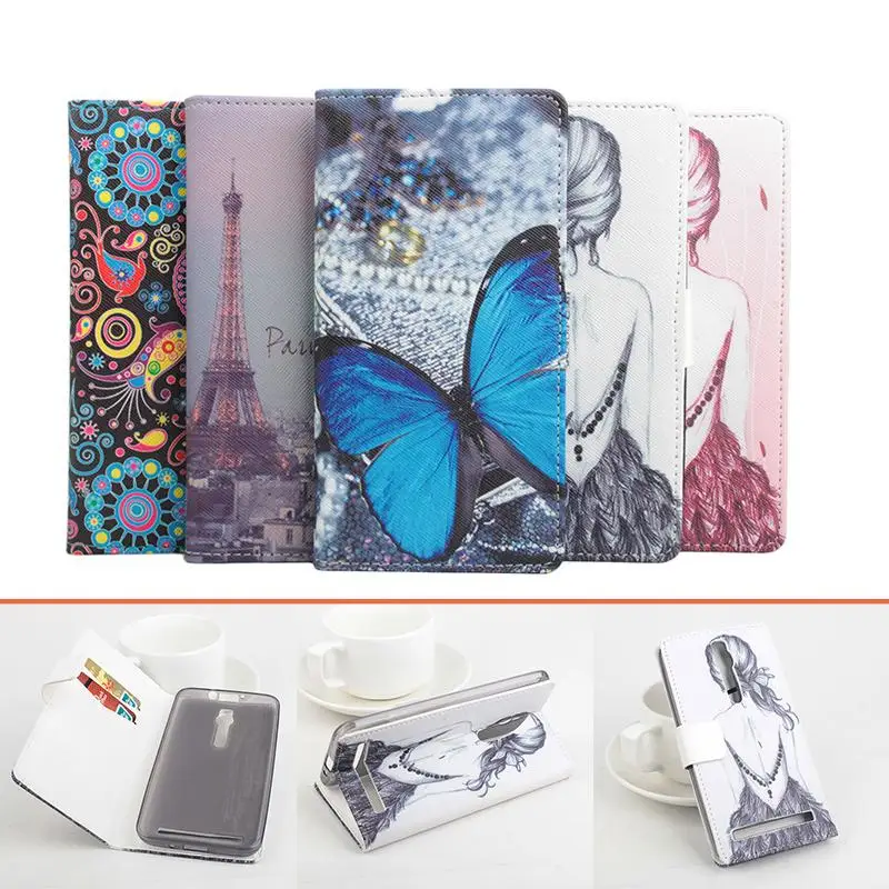 For ASUS Zenfone 2 5.5inch Cute Printing Wallet Flip Case Cover Phone Bag with Stand Function and Bank Card Holder
For ASUS Zenfone 2 5.5inch Cute Printing Wallet Flip Case Cover Phone Bag with Stand Function and Bank Card Holder