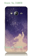 2016 new fashion online-custom cute cartoon style hot back cover white hard cases for Samsung Galaxy J3 Free Shipping
