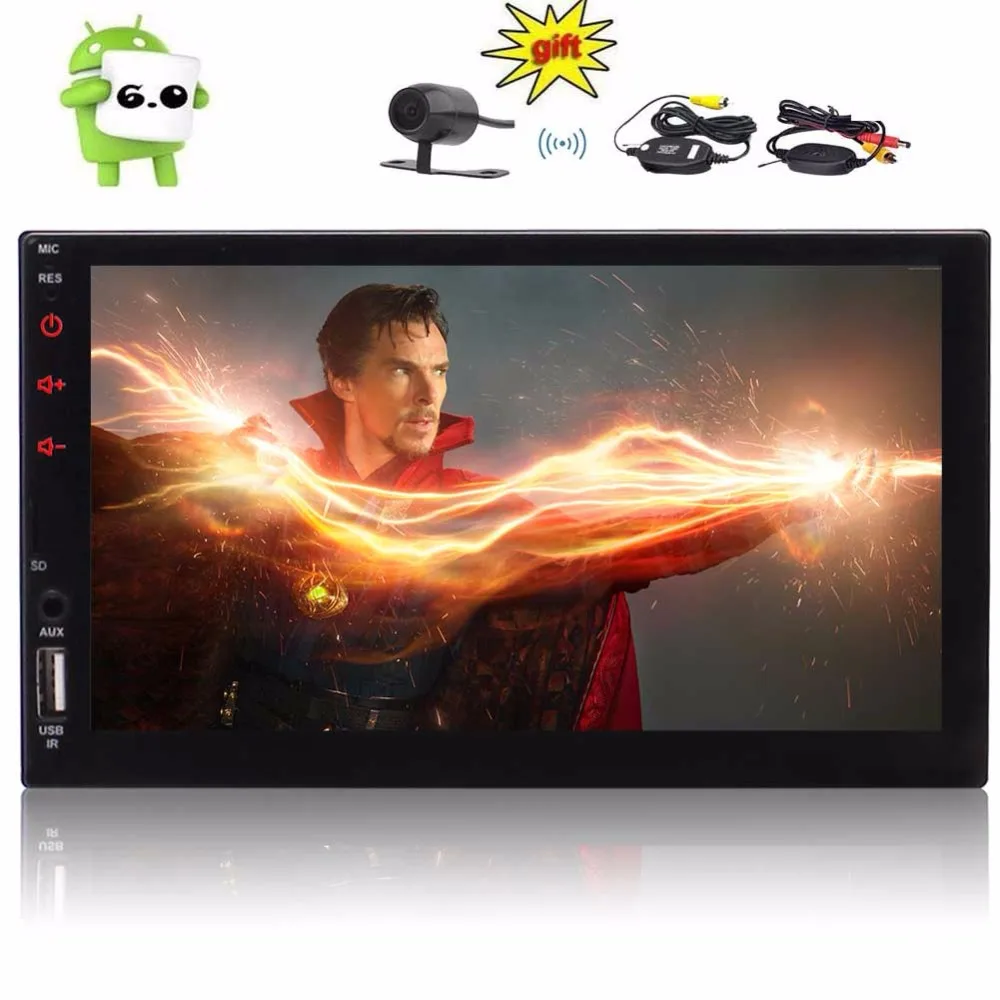 Eincar Android Auto Android 6.0 Car Stereo Double Din GPS and WIFI, Support Fastboot, Backup Camera, Touch Screen USB, AUX FM/AM
Eincar Android Auto Android 6.0 Car Stereo Double Din GPS and WIFI, Support Fastboot, Backup Camera, Touch Screen USB, AUX FM/AM