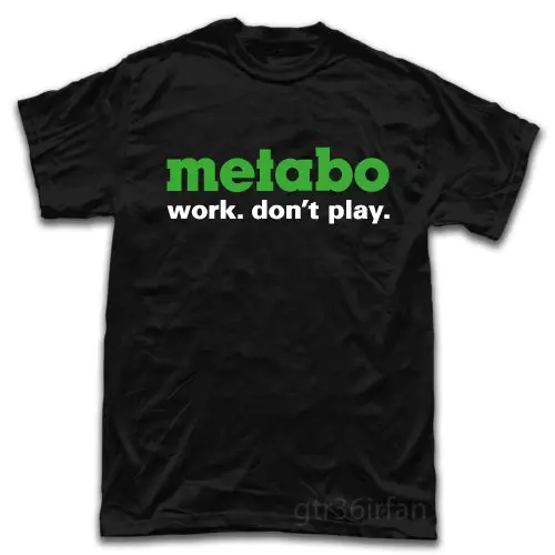 Metabo Tools Equipment Hardware Logo New T-Shirt 2019 summer new men cotton Short sleeve T-shirt Brand tops Fashion casual tees
Metabo Tools Equipment Hardware Logo New T-Shirt 2019 summer new men cotton Short sleeve T-shirt Brand tops Fashion casual tees