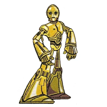 Robot Embroidered Patches Made by Twill with Heat Cut Broder and Iron On Backing Accept Custom & MOQ50pcs Free Shipping By Post
Robot Embroidered Patches Made by Twill with Heat Cut Broder and Iron On Backing Accept Custom & MOQ50pcs Free Shipping By Post