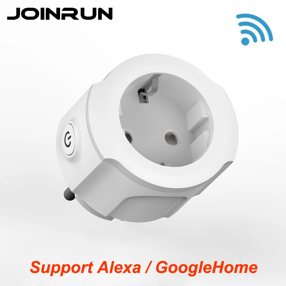 Joinrun EU WiFi Smart Socket Plug Switch Socket Wireless APP Remote Control Timer Power EU Plug Support Alexa / GoogleHome
Joinrun EU WiFi Smart Socket Plug Switch Socket Wireless APP Remote Control Timer Power EU Plug Support Alexa / GoogleHome