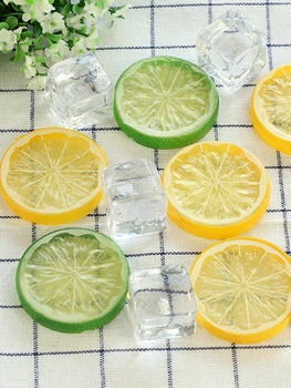 2pcs/set Photography Backdrop Props Simulation Lemon Slices & Artificial Ice Cubes for Photo Background Shooting Ornament Items
2pcs/set Photography Backdrop Props Simulation Lemon Slices & Artificial Ice Cubes for Photo Background Shooting Ornament Items