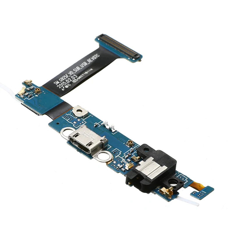 Новый шлейф Micro USB для Samsung Galaxy S6 Edge G925F зарядное устройство зарядный порт