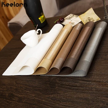 Keelorn 45*30cm Mat Green Placemat European PVC Western Insulation Pad Rectangular Japanese Style Simple Table Mat
Keelorn 45*30cm Mat Green Placemat European PVC Western Insulation Pad Rectangular Japanese Style Simple Table Mat