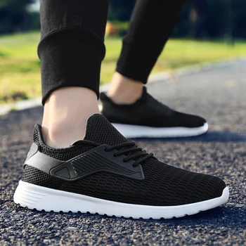 OUKEDI 2019 Summer Sport Shoes For Men Lightweight Mesh Running Sneakers Male Black/Grey Walking Sneakers Big 39-47 YL439
OUKEDI 2019 Summer Sport Shoes For Men Lightweight Mesh Running Sneakers Male Black/Grey Walking Sneakers Big 39-47 YL439